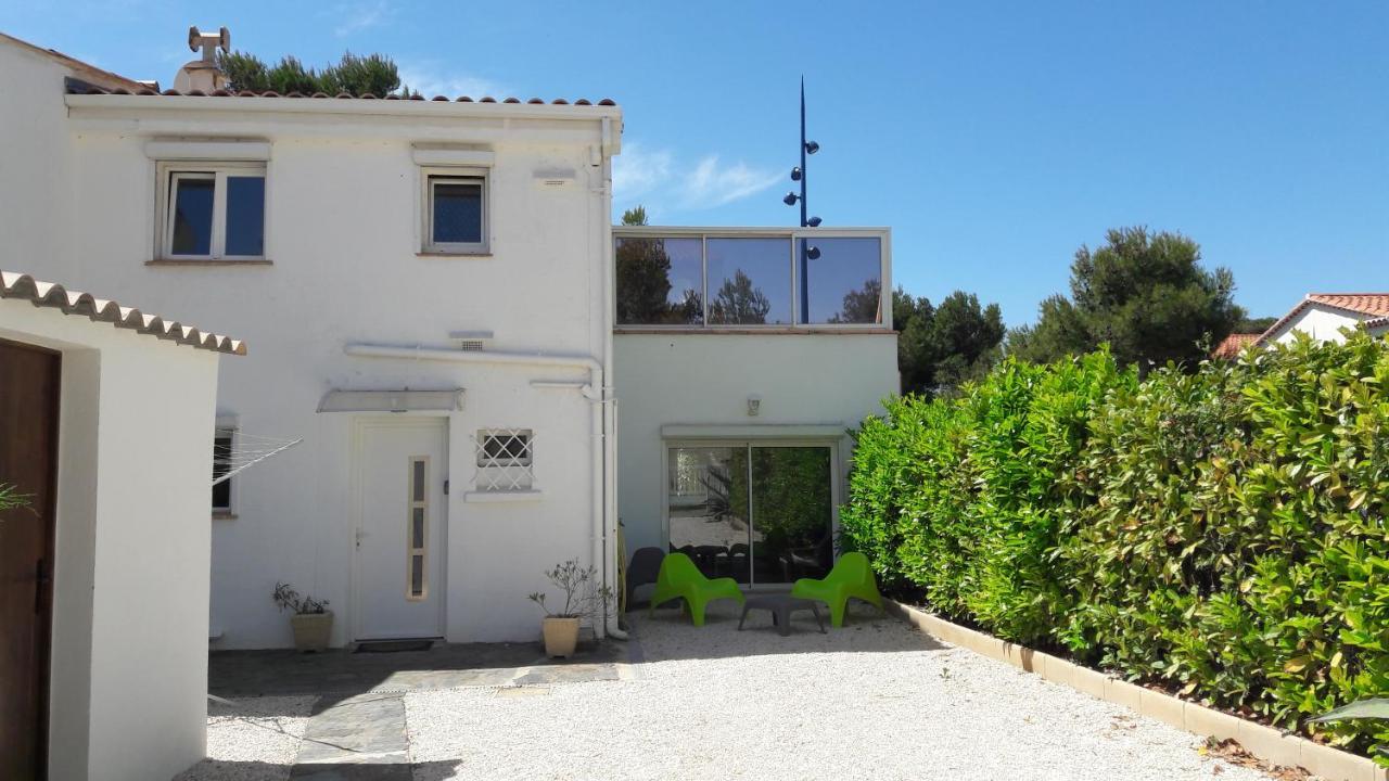 Cote Indigo - Villa 7 Personnes, 3 Chambres, 3 Terrasses - A 150 De La Mer Saint-Pierre-la-Mer  Luaran gambar